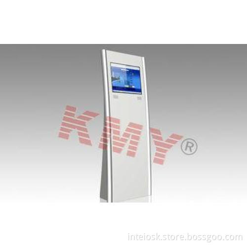 21'' Slim Interactive Information Touch Kiosk For Check In